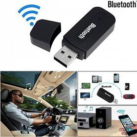 [Trong 1 nốt nhạc] Biến loa thường thành loa Bluetooth -  USB Bluetooth YET-M1 - Cho loa thường và ô tô - Jack 3.5'mm