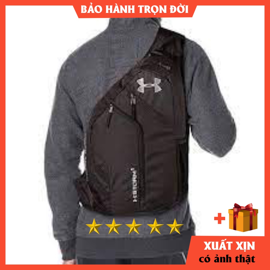 Balo đeo chéo nam chống nước 1 quai A.MOR Compel Sling 2.0 - túi đeo chéo đựng laptop nam  BẢO HÀNH TRỌN ĐỜI