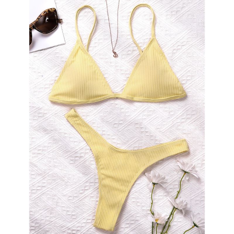 Bikini Tam Giác Basic Quần Thong Sexy Tankini