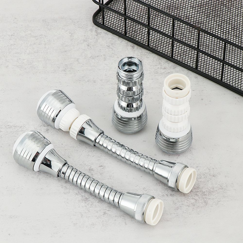 Vòi hoa sen phun nước bồn rửa nhà bếp đa năng linh hoạt xoay 360 độ phong cách mới