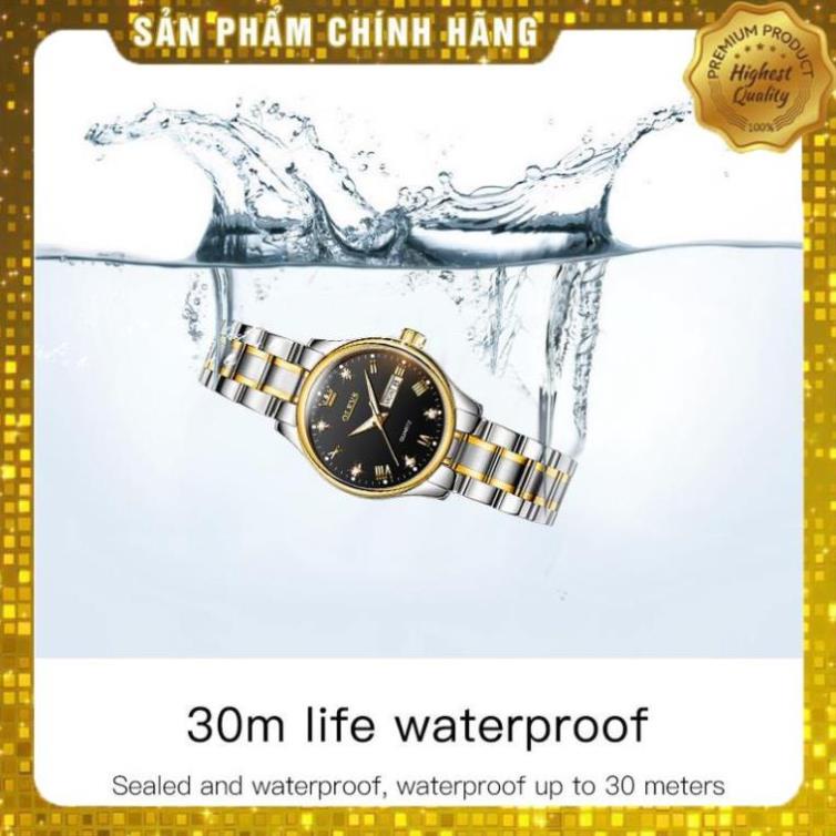 [HÀNG CHUẨN AUTH] Đồng hồ nữ Đeo Tay  OLEVS 5563 Chống Thấm Nước Bằng dây đeo Thép Không Gỉ Thời Trang