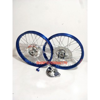 CẶP BÁNH CĂM WAVE RS ,WAVE S110, NIỀN NHÔM BAN ZAI THÁI ,ĐÙM CĂM MẠ CROM LOẠI 1, KÈM MÁ ĐÙM VỚI ĐĨA ,ỐC, PÁT