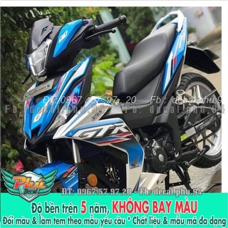 Tem rời winner v1 gtr xanh trắng -1