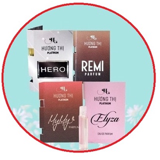 Mẫu thử nước hoa Hương Thị Remi/Elyza/Hero/Mymy 2ml