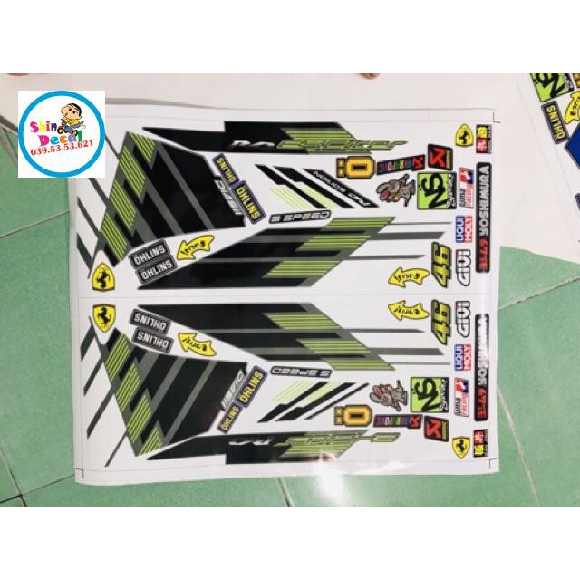 Tem rời ex 2014 sản phẩm y hình 100%