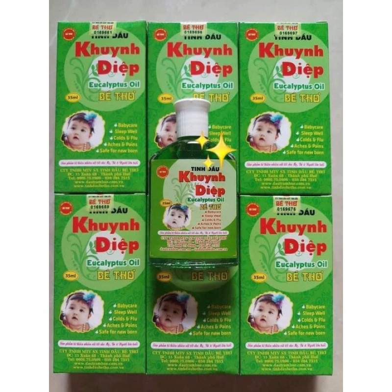 [HCM-GIÁ RẺ] Dầu khuynh diệp BÉ THƠ.
