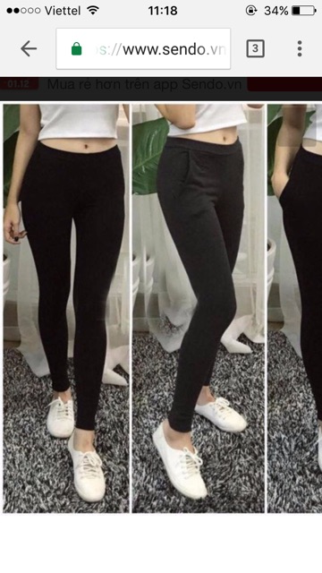 Quần legging nữ phom chuẩn 60k | BigBuy360 - bigbuy360.vn