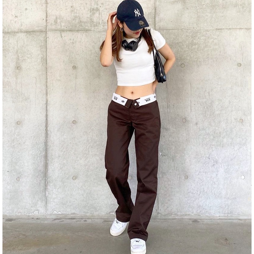 Quần dickies nam nữ 874 form xuông hot trend.