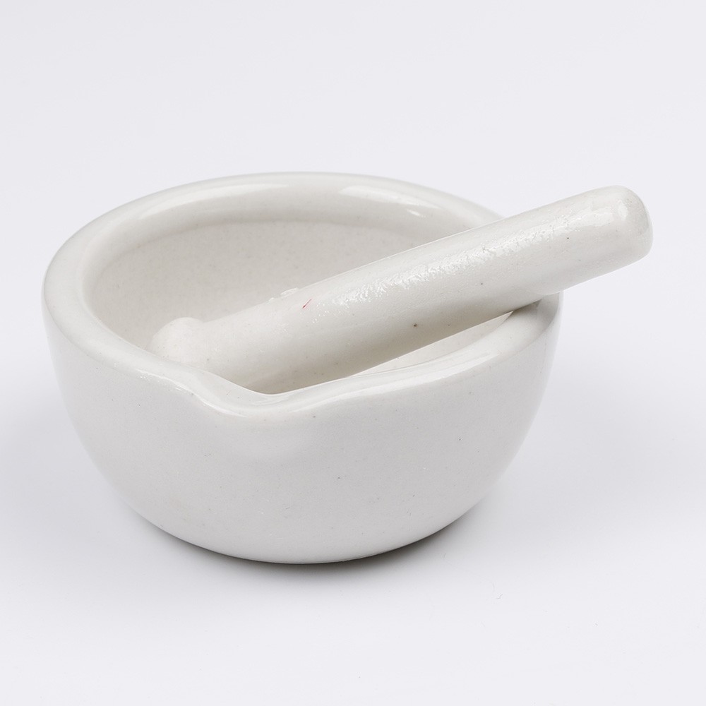 Bộ cối chày bằng gốm