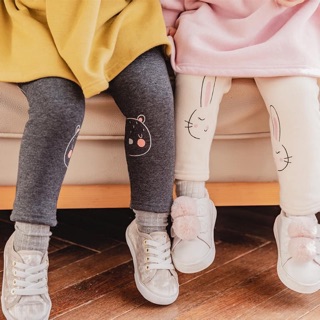 Quần legging nỉ bé gái
