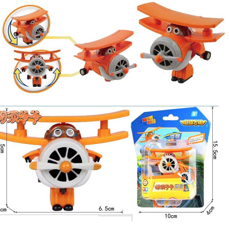 Super wings bác Thông Thái mini Grand Albert  Đội bay siêu đẳng