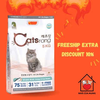 Hạt catsrang cho mèo mọi lứa tuổi 5kg - Nhacuamung