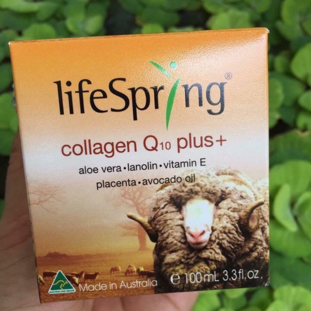 Kem dưỡng da LifeSpring Collagen Q10 plus