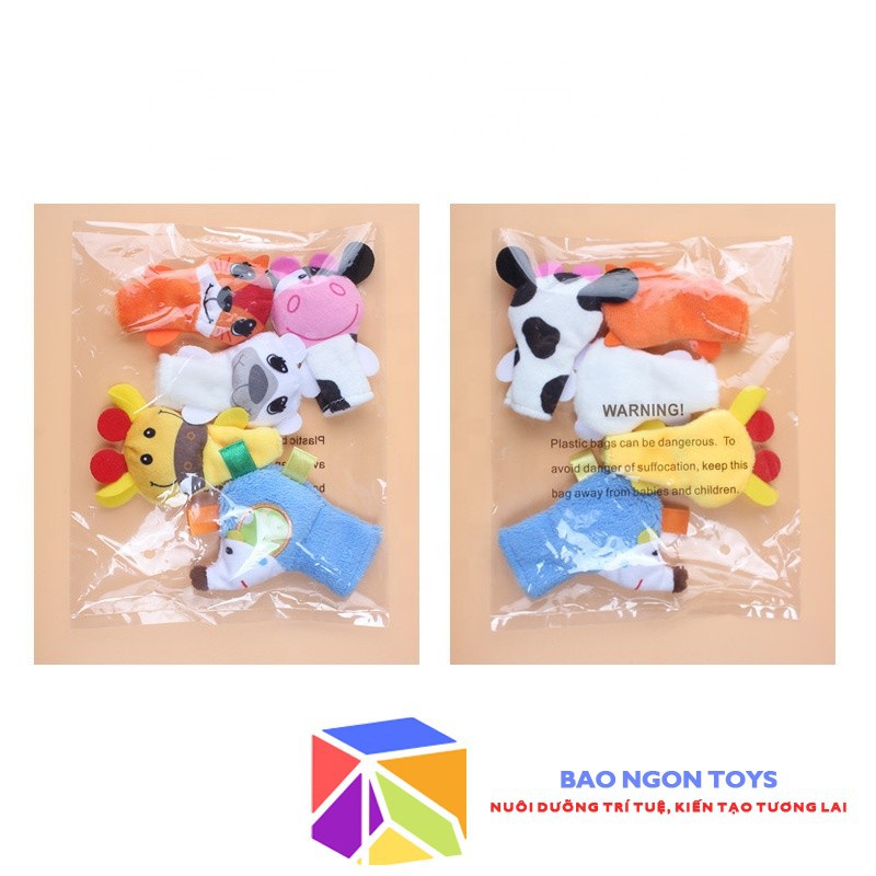 RỐI NGÓN TAY KỂ CHUYỆN CHO BÉ - BAO NGON TOYS