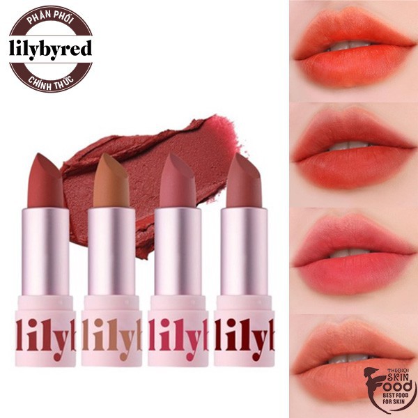 Son Thỏi Lì, Lên Màu Chuẩn Lilybyred Mood Cinema Velvet Epilogue 3.5g