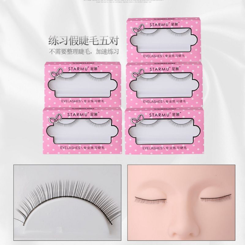 [Hàng mới về] Bộ dụng cụ luyện tập nối mi với đầu ma nơ canh mô phỏng | BigBuy360 - bigbuy360.vn