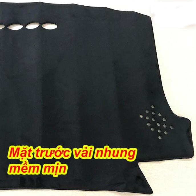 Thảm Taplo Nhung Mazda BT50 2014 - 2021 Nhung 3 lớp có chống trượt