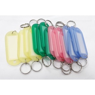 tt combo 3 Móc chìa khóa SQ-3308 Key Tag - thẻ chìa dùng ghi chú, đánh dấu số chìa khóa, hành lý