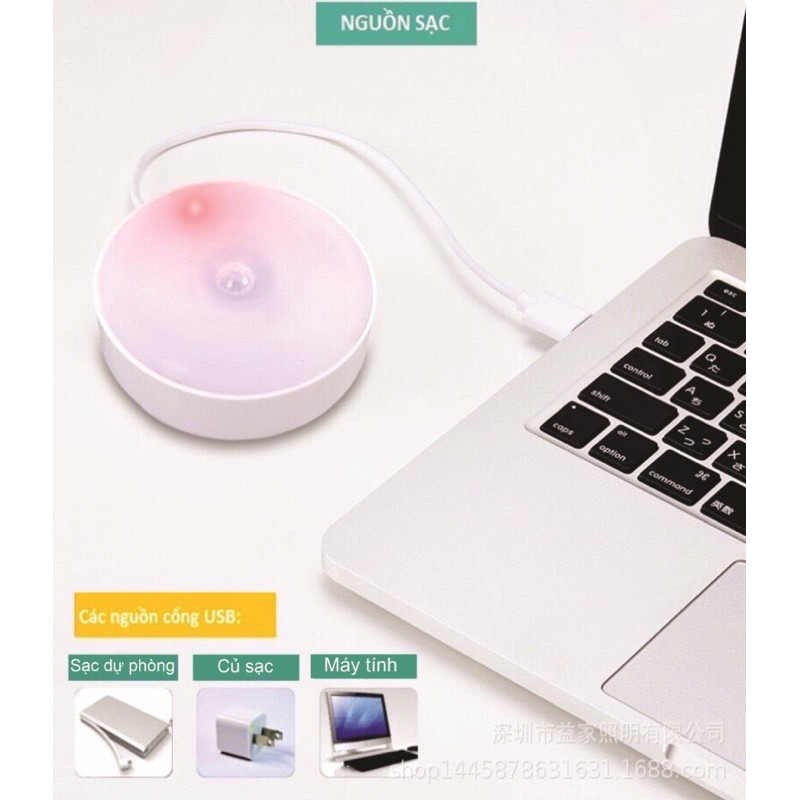 ĐÈN LED cảm biến chuyển động theo cơ thể người tự động bật tắt sử dụng pin sạc 700mah | BigBuy360 - bigbuy360.vn