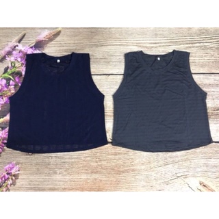 Áo croptop lưới sát nách