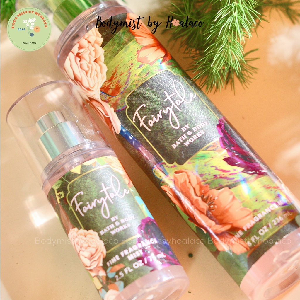 Xịt thơm toàn thân hương nước hoa FAIRYTALE - BODY MIST BATH BODY WORKS