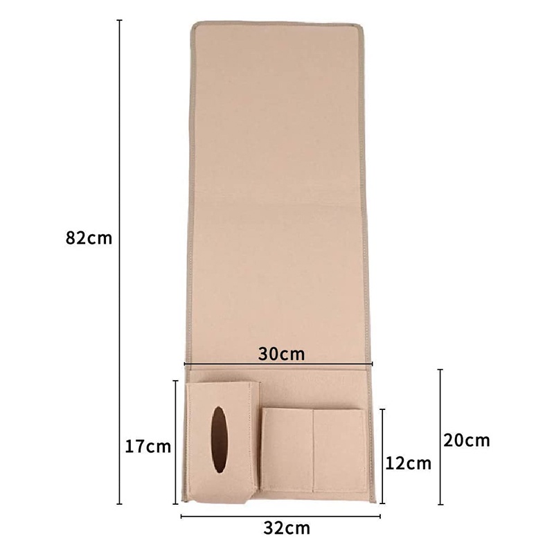 Túi đựng điều khiển từ xa/điện thoại treo cạnh giường đa năng