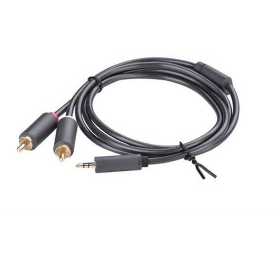 Cáp Loa 1 Đầu 3.5mm Ra 2 Đầu Hoa Sen UGREEN Dài 1.5M - Cáp Audio Ra 2 Đầu RCA - Hàng Chính Hãng