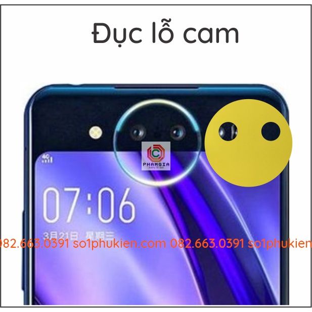 Dán camera Vivo Nex 2 dẻo ppf chống trầy