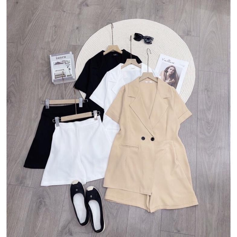 [Sẵn hàng] Set Vest Tay Cộc Kèm Quần Sooc | BigBuy360 - bigbuy360.vn