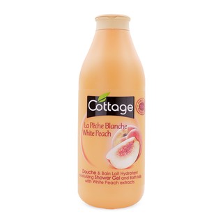Sữa tắm Cottage hương đào 750ml