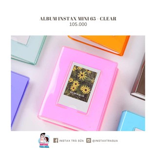 ALBUM INSTAX MINI (65 ảnh) - CLEAR GLOW GLOW!!