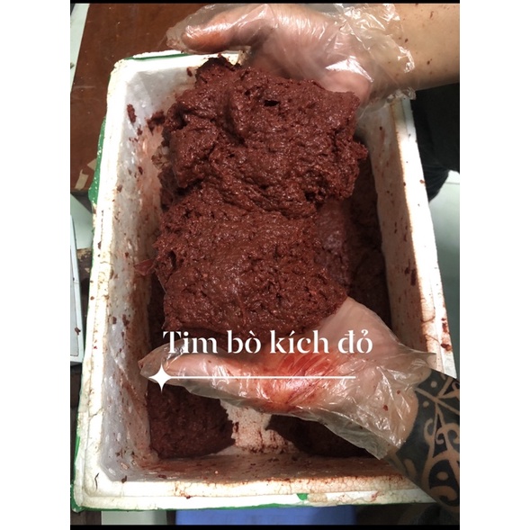 Tim bò kích đỏ đông lạnh