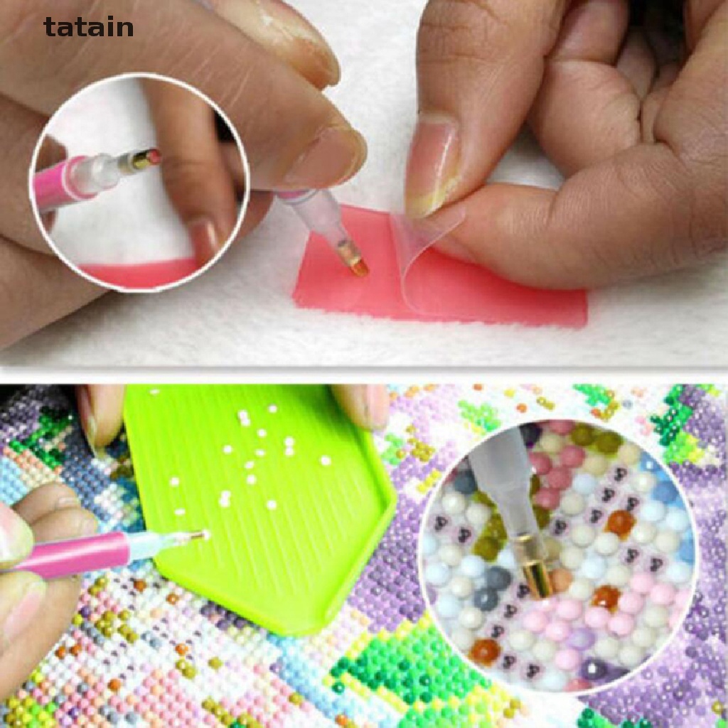 [TAT] 5D Diamond Painting Accessories Kits Crafts DIY Diamond Mosaic Pens Art Tools CVX