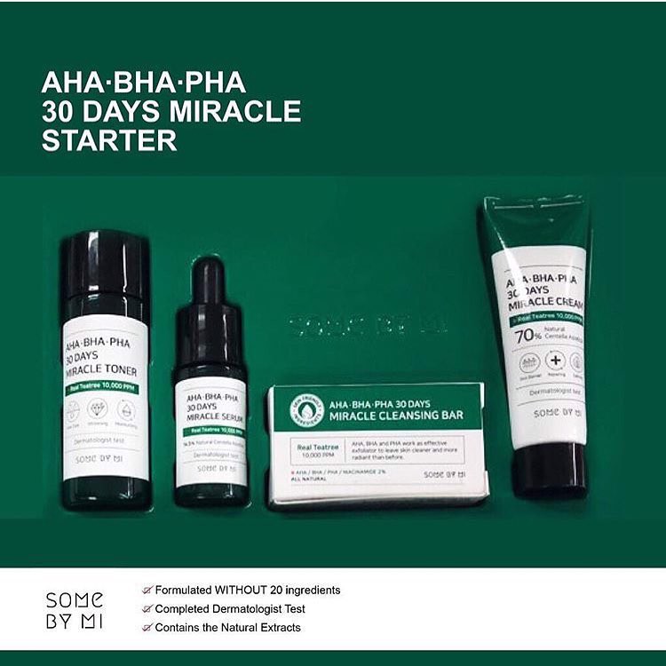 Set SOME BY MI AHA.aBHA.PHA 30 Days Miracle Starter Kit