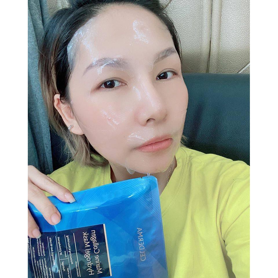 Mặt Nạ Celderma Hồng - Xanh
