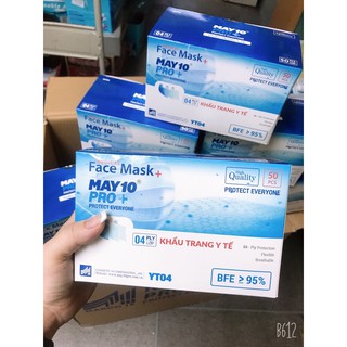 KHẨU TRANG Y TẾ KHÁNG KHUẨN 4 LỚP ⚡𝑴𝑨𝒀 10 𝑪𝒉𝒊́𝒏𝒉 𝒉𝒂̃𝒏𝒈⚡