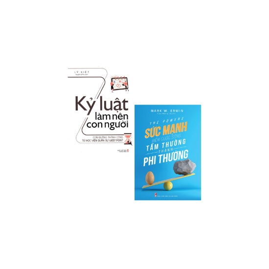 Sách - Combo Kỷ Luật Làm Nên Con Người, Sức Mạnh Biến Cuộc Sống Tầm Thường Thành Phi Thường (2 Cuốn)