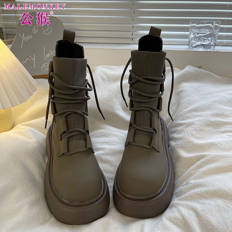 Giày Boot Martin Thiết Kế Mới Thời Trang Mùa Hè Theo Phong Cách Anh