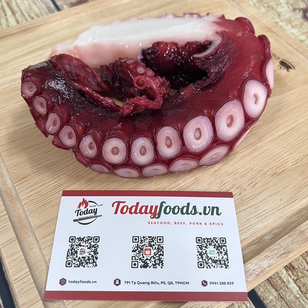 Râu bạch tuộc chế biến ăn Sashimi Shimizu Shoten Nhật Bản Todayfoods