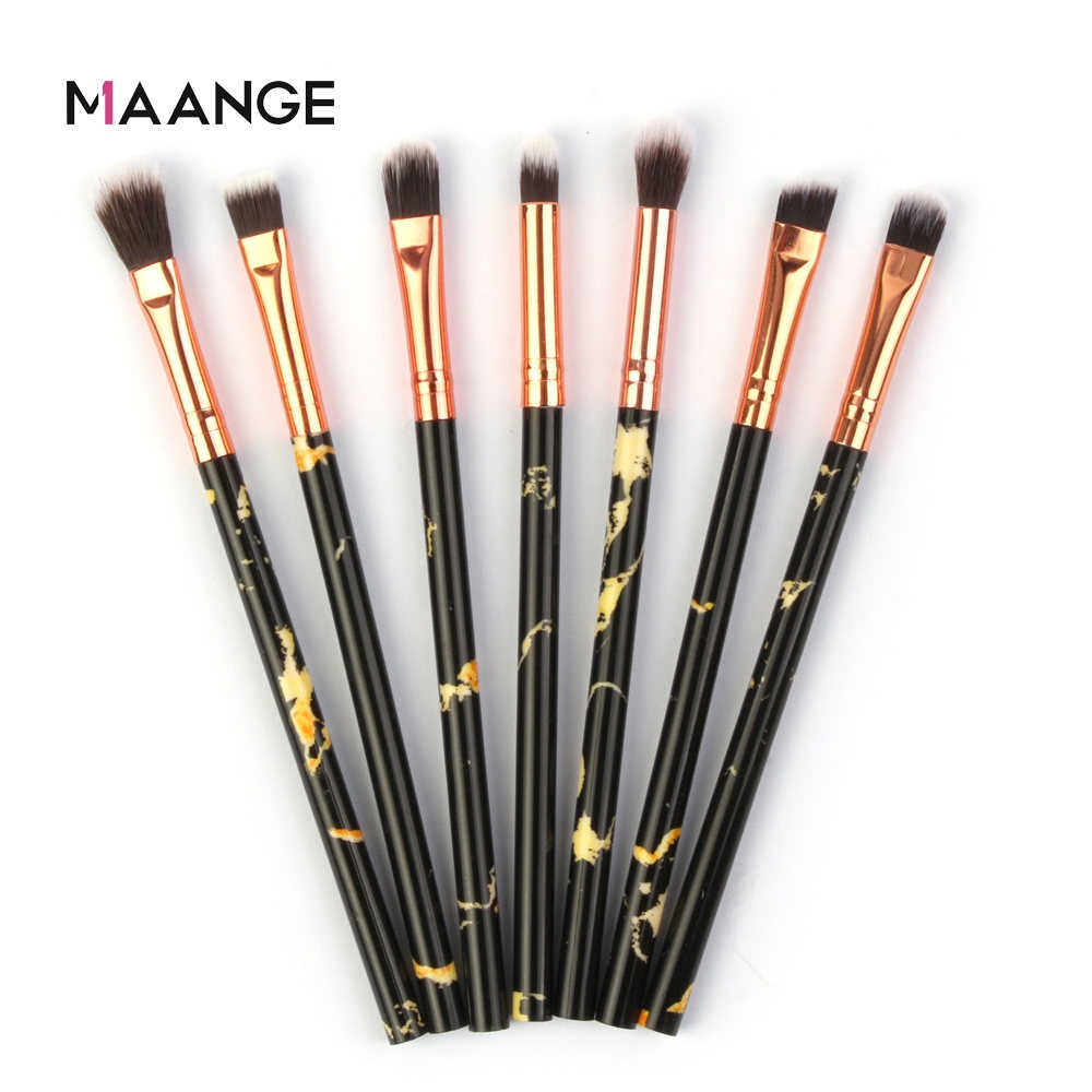 Set cọ mắt vân đá Maange 10 cây màu bất kỳ (xoắn ốc)