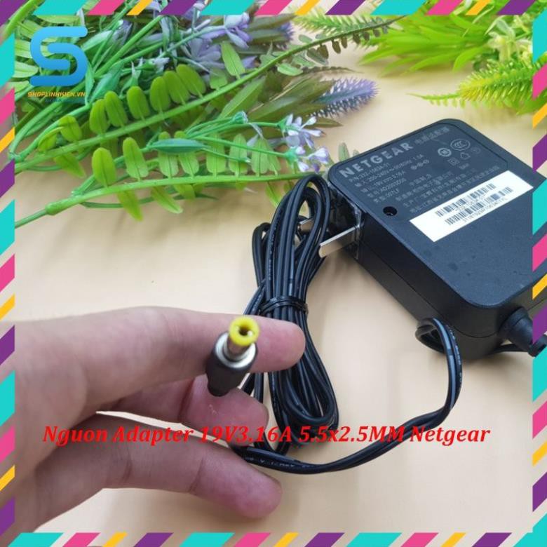 Nguồn Adapter 19V3.16A Jack DC5.5x2.5MM Netgear (Chế Lại Jack 5.5)