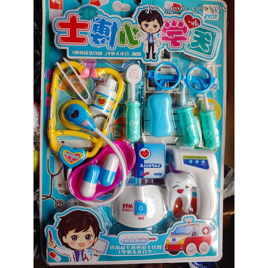 Bộ đồ chơi bác sĩ - To bằng cỡ đồ thật