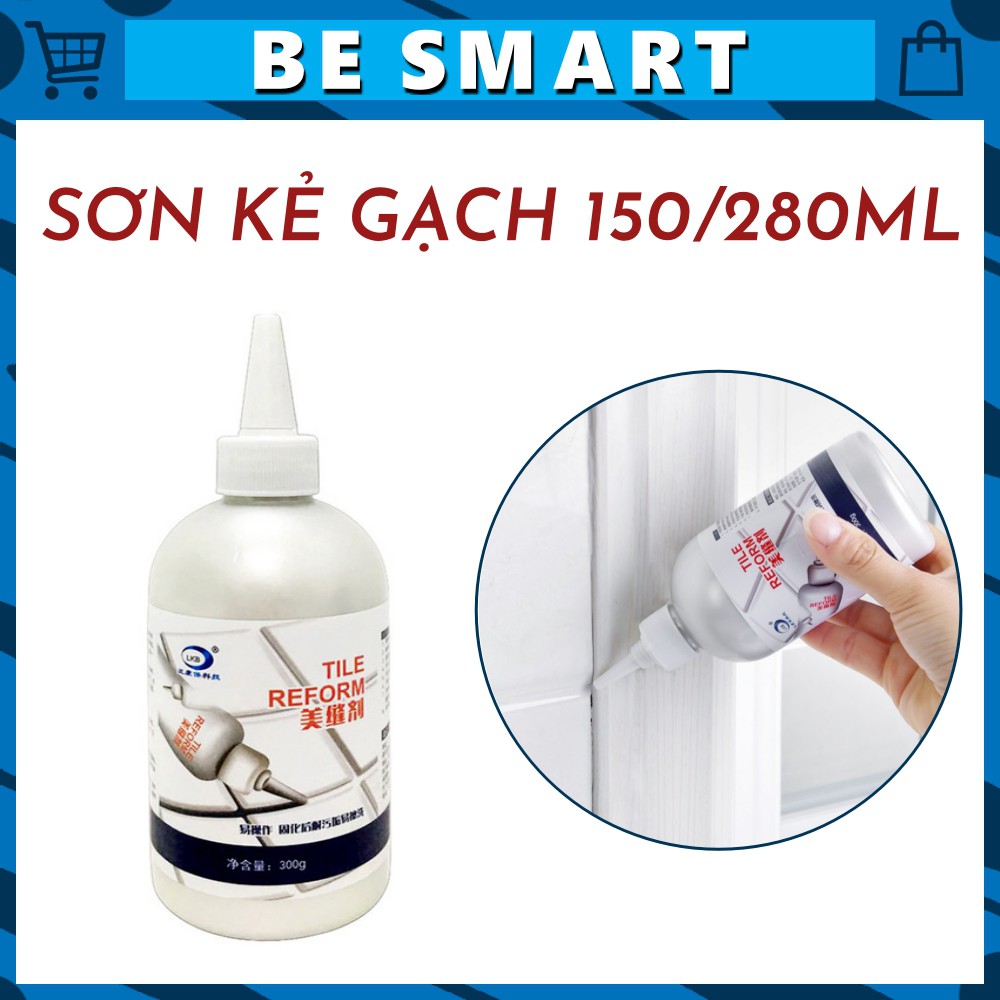 Lọ Sơn Kẻ Chỉ Gạch Làm Trắng Viền Gạch Besmart