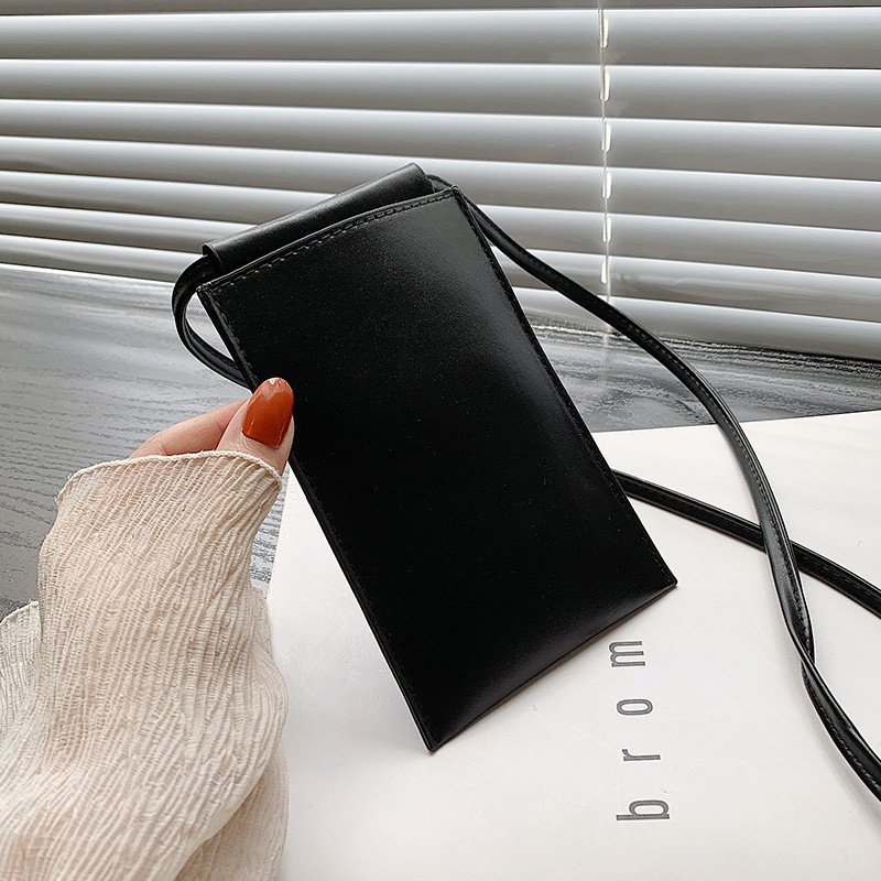 Túi đeo chéo hình chữ nhật phong cách Hàn Quốc đơn giản hợp thời trang