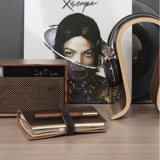 Giá treo tai nghe gỗ tự nhiên Omega cho tai nghe chụp tai full size cỡ lớn