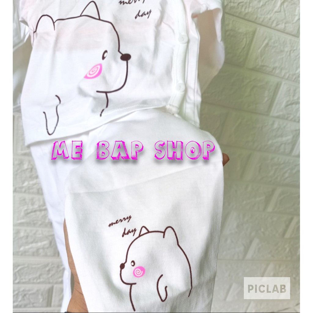 BỘ TAY DÀI CÀI BÊN TRẮNG ĐỦ SIZE
