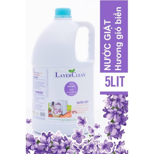 Nước giặt hữu cơ Layer Clean (5L)