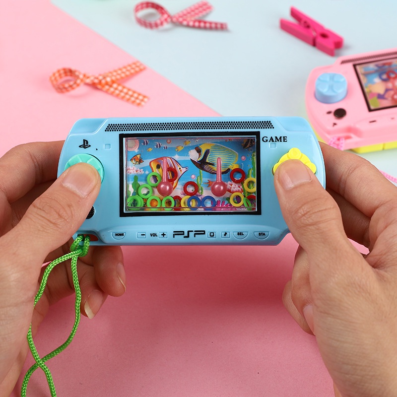 Máy chơi game bắn vòng nước cầm tay đồ chơi cho bé ANDATOY AD860