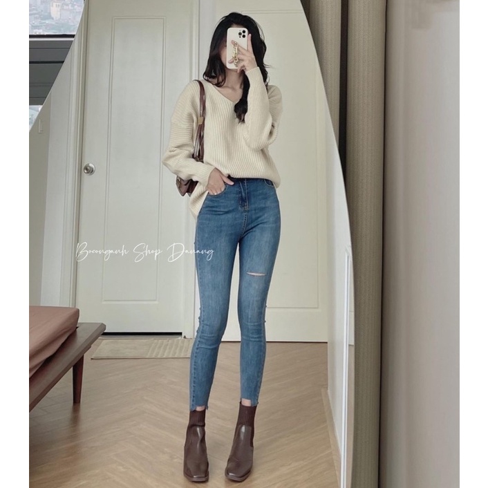 Quần Jean #2456 1681380 Mác Fangue Hàng Vnxk