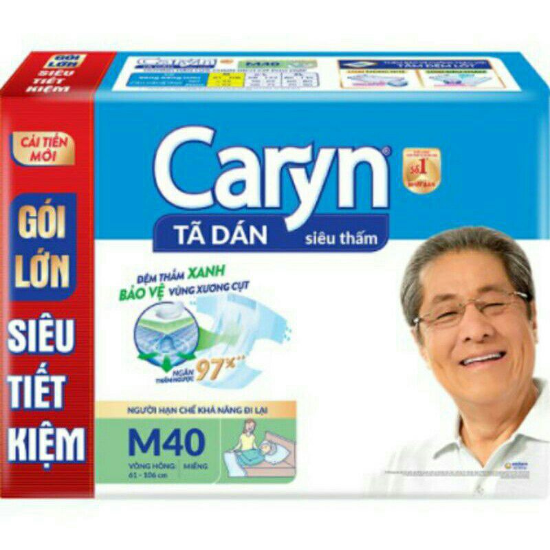 Tã dán người lớn Caryn M40 date 2024